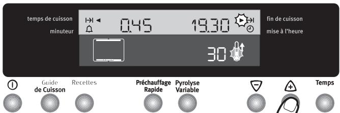 ARTHUR MARTIN M 6876 MPW BLANC - Pour programmer le départ et l'arrêt du four - 3