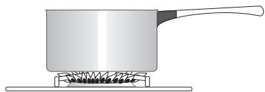 ARTHUR MARTIN M 6876 MPW BLANC - Utilisation du Mijoplus (diffuseur de chaleur) - 4