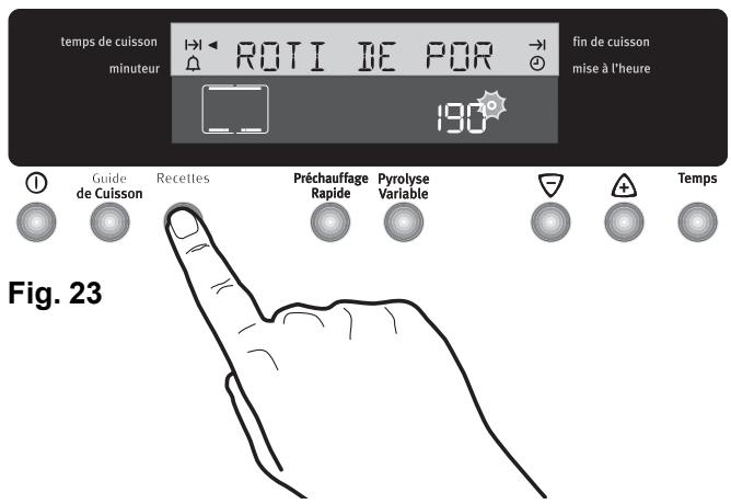 ARTHUR MARTIN M 6876 MPW BLANC - La Fonction "Recettes" - 1