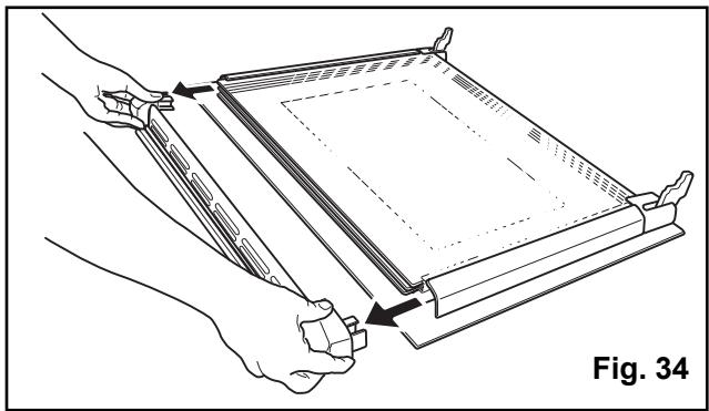 ARTHUR MARTIN M 6876 MPW BLANC - Démonter les vitres de la porte - 5