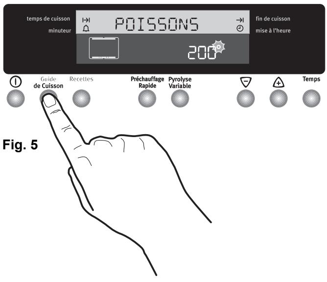 ARTHUR MARTIN M 6876 MPW BLANC - Comment modifier la température et le temps de cuisson - 1