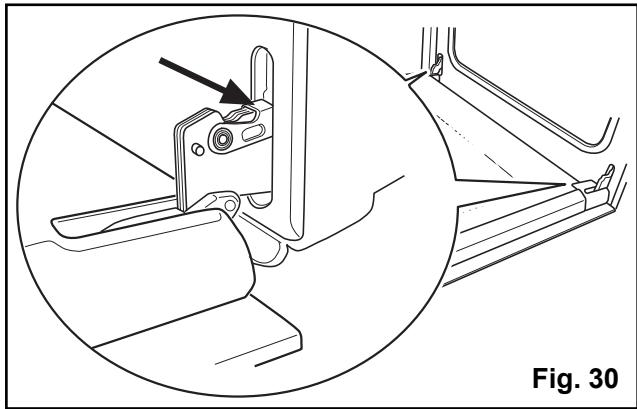 ARTHUR MARTIN M 6876 MPW BLANC - Démonter les vitres de la porte - 1