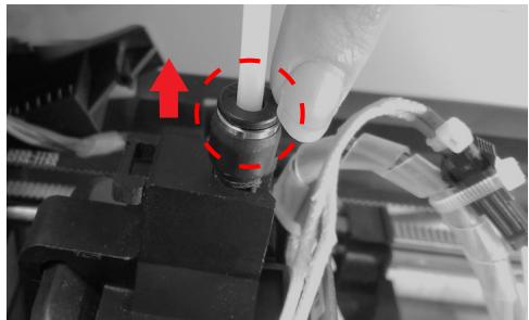 X¥Z PRINTING DA ViNCi 1.1 PLUS - Dépannage du filament - 1