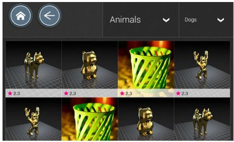 X¥Z PRINTING DA ViNCi 1.1 PLUS - Galerie Cloud : Imprimer depuis la galerie Cloud - 3