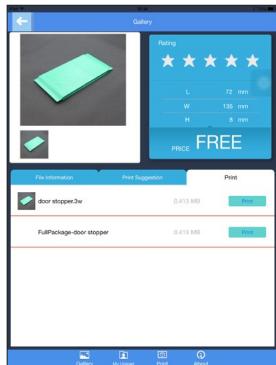 X¥Z PRINTING DA ViNCi 1.1 PLUS - Imprimer depuis une application mobile - 12