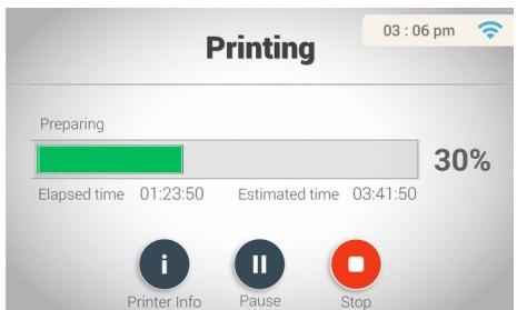 X¥Z PRINTING DA ViNCi 1.1 PLUS - Chapitre 8 Étapes d'impression - 3