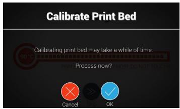 X¥Z PRINTING DA ViNCi 1.1 PLUS - Activer l'étalonnage - 1