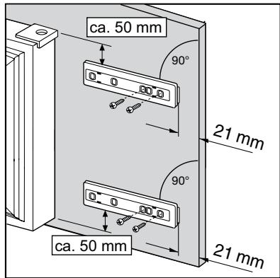 DE DIETRICH DRH 615 JE - Dimensions de la niche - 6