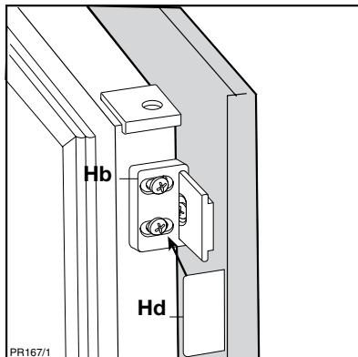 DE DIETRICH DRH 615 JE - Dimensions de la niche - 11