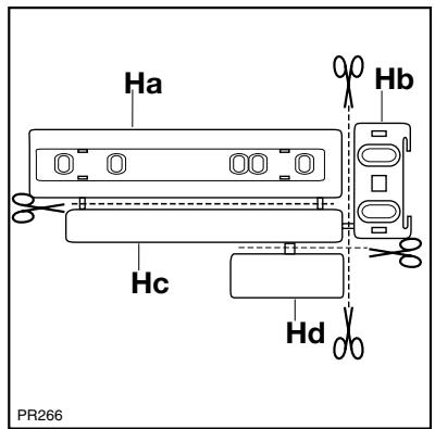 DE DIETRICH DRH 615 JE - Dimensions de la niche - 5