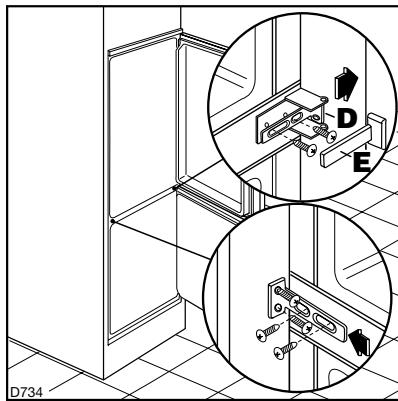 DE DIETRICH DRH 615 JE - Dimensions de la niche - 12