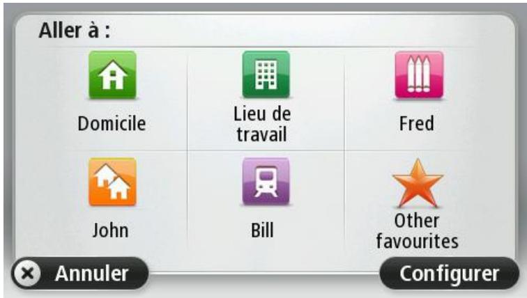 TOMTOM VIA 130 M PACK SERENIT - Destinations fréquentes - 1
