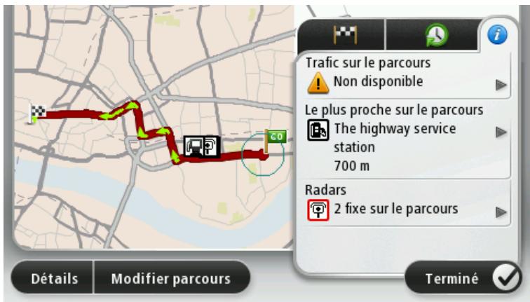 TOMTOM VIA 130 M PACK SERENIT - Récapitulatif du parcours - 1