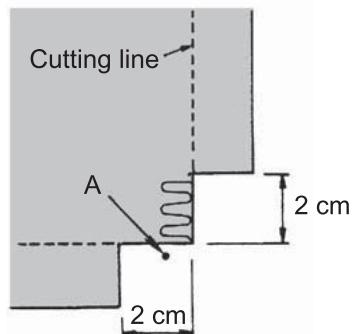 SINGER 14 SH 644 - Angle interieur - 3