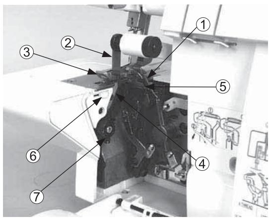 SINGER 14 SH 644 - PARTIES PRINCIPALES DERRIERE LE Cache-BOUCLEURS - 2