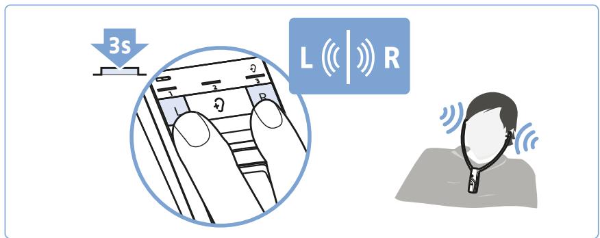 SENNHEISER RR 5000 - Régler la balance - 2