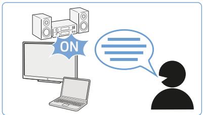 SENNHEISER RR 5000 - Selectionner un profil d'écoute - 1