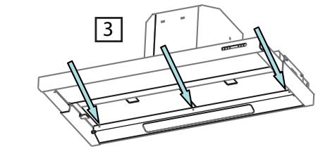 ROBLIN PREMIUM 910 - Perçage Plan de support et Montage Hotté - 3