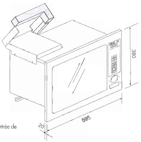 ROSIERES RSK 250 IN - INSTALLATION DANS UN MEUBLE - 2