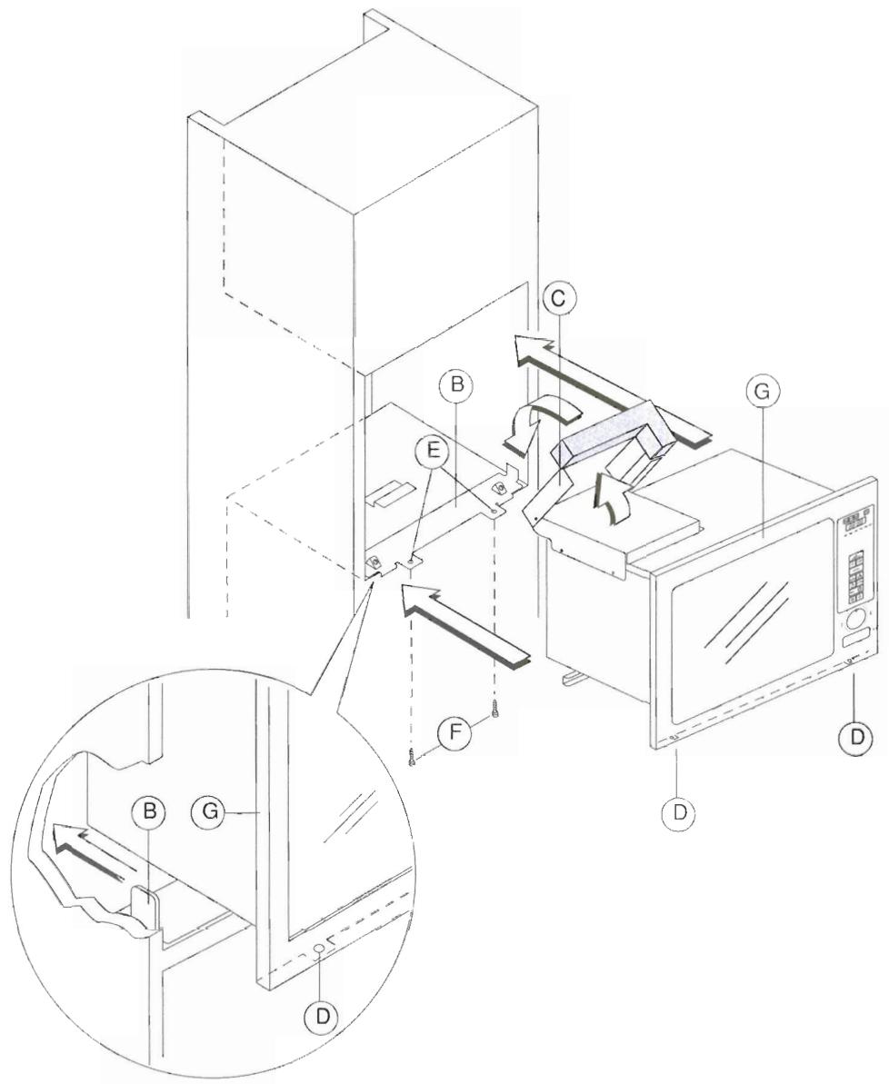 ROSIERES RSK 250 IN - INSTALLATION DANS UN MEUBLE - 4