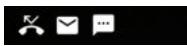 HTC U1164GONOiR - Panneau Notifications - 3
