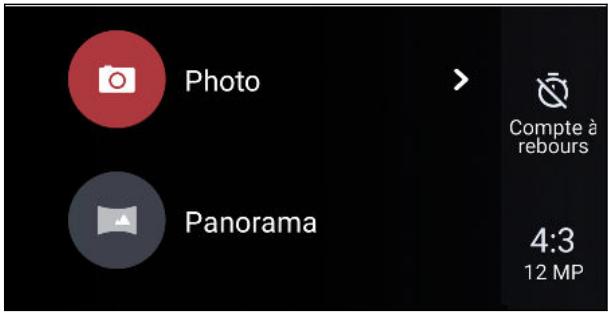 HTC U1164GONOiR - Paramètres du mode de capture - 1