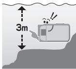 SANYO VPC-WH1EXY - ■ Précautions concernant l'utilisation dans l'eau - 1