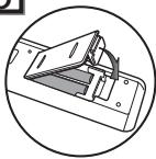 TOSHIBA DVR-70DT - Installation des Piles Dans la Télecommande - 3