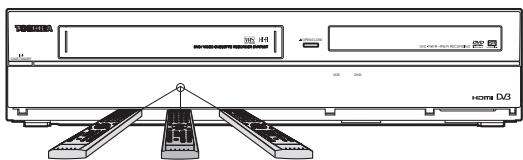 TOSHIBA DVR-70DT - A propos de la télécommande - 1