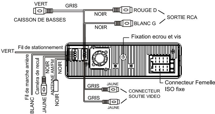 MUSE M 355 DR - SCHEMA DE CONNEXION - 1