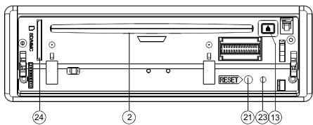MUSE M 355 DR - Retirer la façade - 6