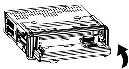 MUSE M 355 DR - Installation de la façade amovible - 3