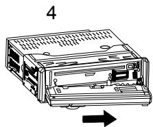 MUSE M 355 DR - Retirer la façade - 4