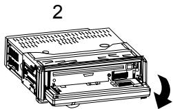 MUSE M 355 DR - Retirer la façade - 2