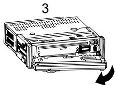 MUSE M 355 DR - Retirer la façade - 3