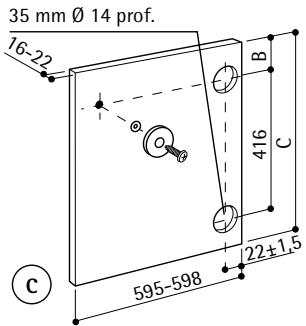 OKO LAVAMAT 12500 - b) Charnières - 1