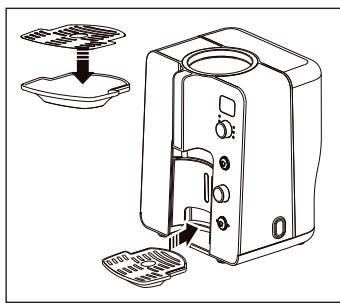 RIVIERA ET BAR BTA740 - La grille et son support repose-tasse - 1