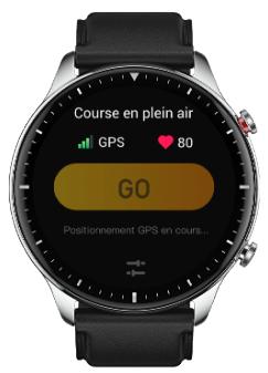 AMAZFIT GTR2 - Positionnement GPS pour l'entraînement - 1