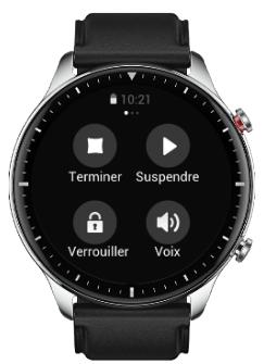 AMAZFIT GTR2 - Rappels et paramètres d'entraînement - 1