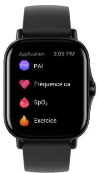 AMAZFIT GTR2 - Applications de la montre - 1