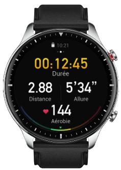 AMAZFIT GTR2 - Rappels et paramètres d'entraînement - 2