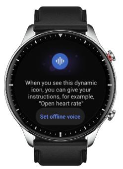 AMAZFIT GTR2 - Réponse lorsque l'écran s'allume. - 1