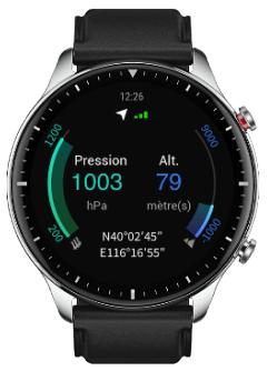 AMAZFIT GTR2 - Altimètre barométrique - 1