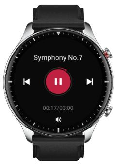 AMAZFIT GTR2 - Fonction multimédia - 1