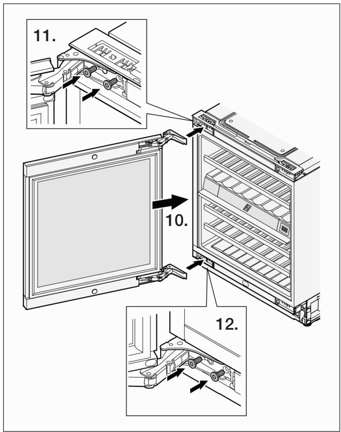 GAGGENAU RW404261 - Changement du sens d'ouverture de porte - 6