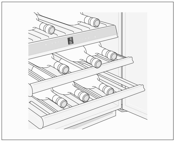 GAGGENAU RW404261 - Retrait/mise en place des plateaux tiroirs coulissants - 1