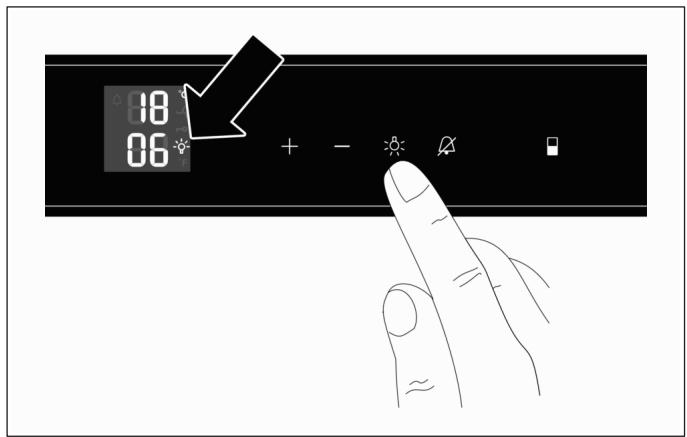 GAGGENAU RW404261 - Réglage de la luminosité de l'éclairage permanent - 1