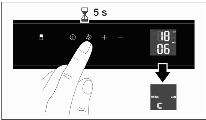 GAGGENAU RW404261 - Désactivation de la sécurité enfants - 1