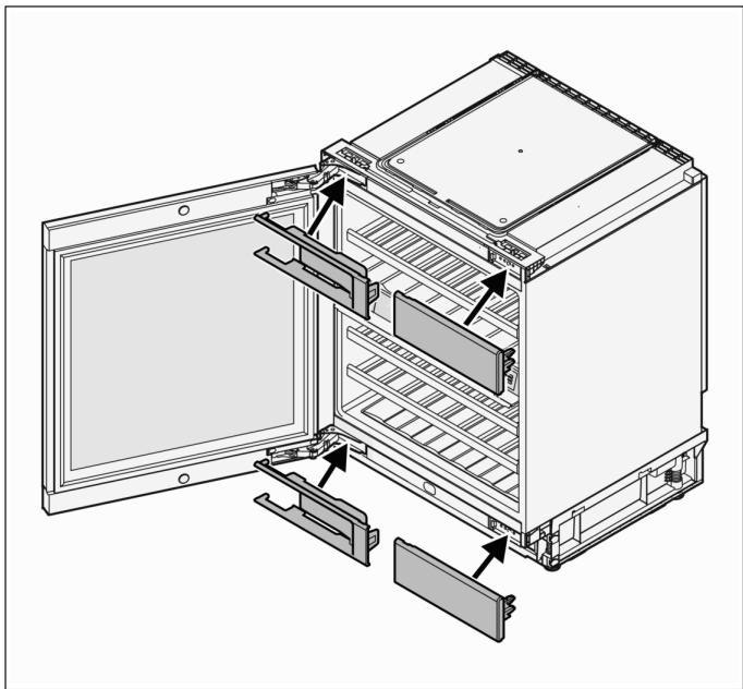 GAGGENAU RW404261 - Changement du sens d'ouverture de porte - 9