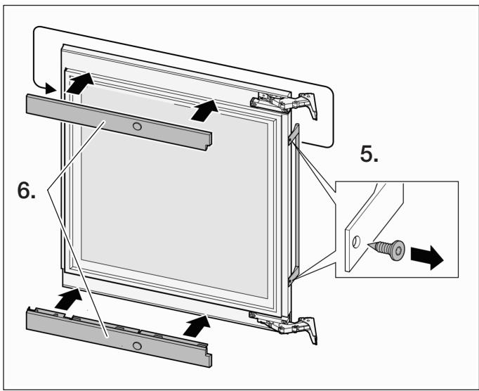 GAGGENAU RW404261 - Changement du sens d'ouverture de porte - 4